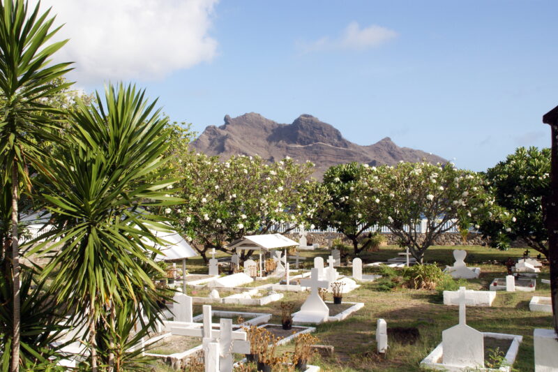 Marquesas, Hiva Oa, Cimetière Calvaire Marquesas, Hiva Oa, Cimetière Calvaire