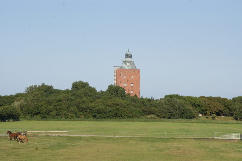 Deutschland, Leuchtturm auf Neuwerk
